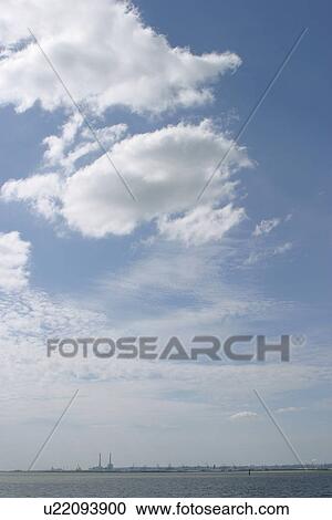 Stock Image - Atmosphere, Blue Sky, Ambience. Fotosearch