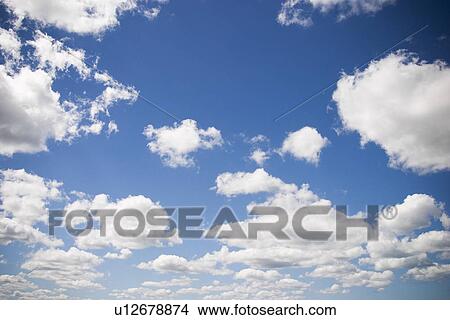 Picture - Blue Sky, Clouds, Milieu, Nature. Fotosearch