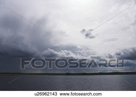 Calm, Clouds, Day, Horizon View Large Photo Image Stock Image - Calm, Clouds, Day, Horizon. Fotosearch