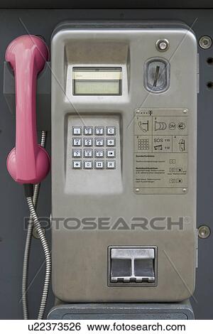 電話ボックス 電話 ピンク 公衆 電話 ブース 画像コレクション U Fotosearch