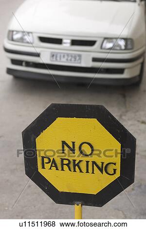 Stock Photo - Capital Letter, Car, Close-Up, Day, Focus On Foreground. Fotosearch