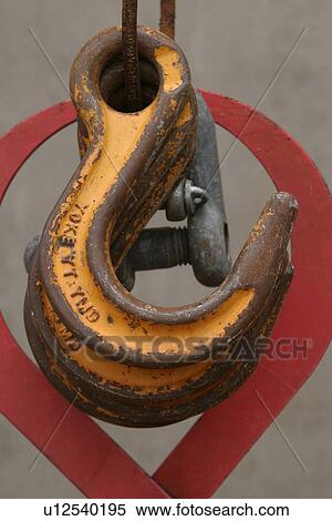 Stock Photography - hook, power, crane, winch, derrick, hoist. Fotosearch