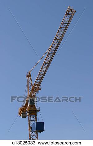 Stock Image - industry, crane, machinery, container, freight, goods. Fotosearch