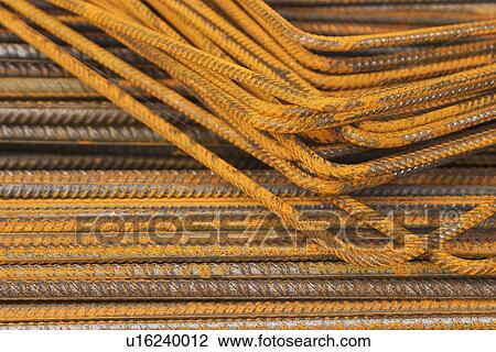 Stock Image - metal, metallic, close-up, rough, hard, strong. Fotosearch