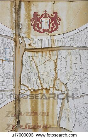 Stock Image - Close-Up, Cracked, Damaged, Day, Design. Fotosearch