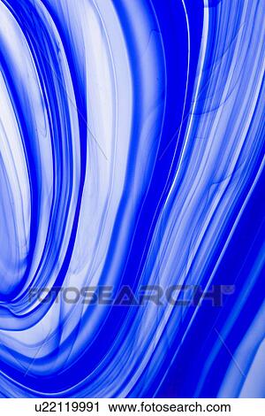 Blue, Close-Up, Curving, Design, Full Frame View Large Illustration Clip Art - Blue, Close-Up, Curving, Design, Full Frame. Fotosearch