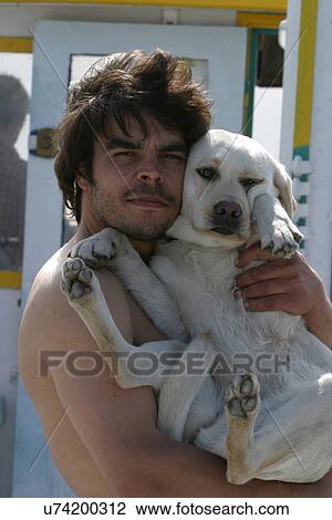 Stock Image - Black Hair, Day, Dog, Head And Shoulders. Fotosearch