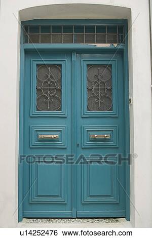 Blue, Brass, Closed, Close-Up, Day View Large Photo Image Stock Photograph - Blue, Brass, Closed, Close-Up, Day. Fotosearch