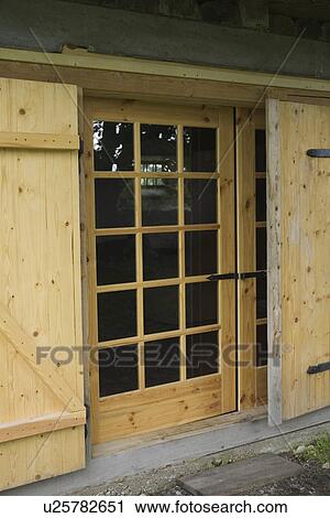 Cabin, Close-Up, Cottage, Day, Door View Large Photo Image Stock Image - Cabin, Close-Up, Cottage, Day, Door. Fotosearch