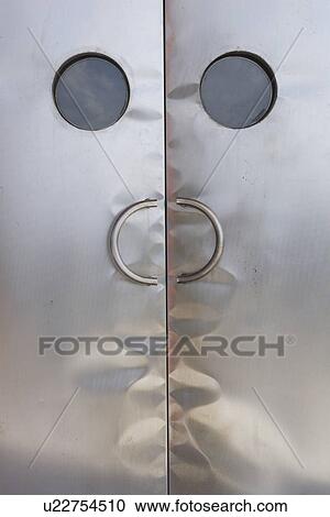 Stock Image - Circle, Door, Close-Up, Closed, Arc. Fotosearch