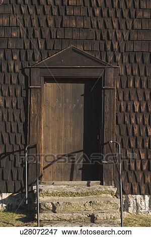 Stock Photo - close-up, door, doorway, entrance, house, lock. Fotosearch