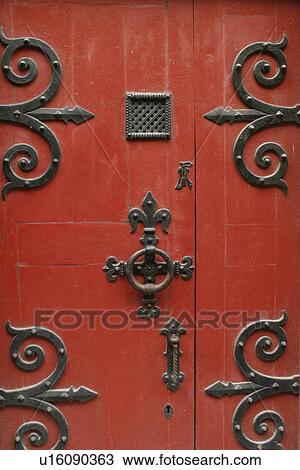 Stock Image - Surface, Appearance, Structure, Architecture, Door, Entrance. Fotosearch