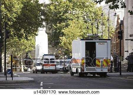 Stock Image - building exterior, day, door open, outdoors. Fotosearch