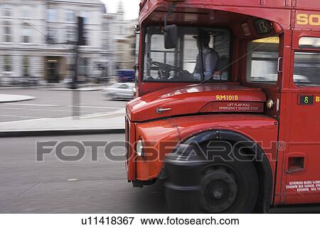 Bus, Automobiles, Urban View Large Photo Image Stock Photo - Bus, Automobiles, Urban. Fotosearch