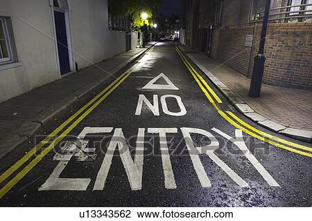 Stock Image - Outdoors, Road. Fotosearch