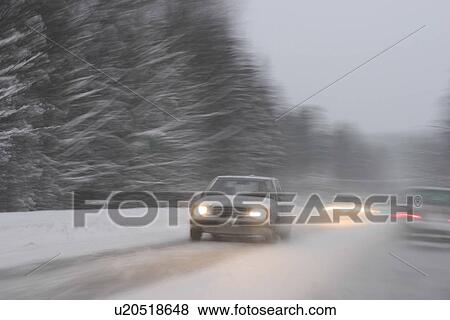 Stock Photo - street, road, highway, way, vehicle, transportation. Fotosearch
