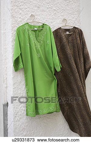 Clothing Store, Hanger, Hanging, Outdoors View Large Photo Image Stock Image - Clothing Store, Hanger, Hanging, Outdoors. Fotosearch