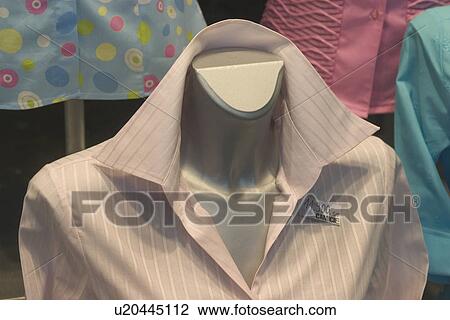 Stock Image - cloth, store, display, shine, fabric, arrange. Fotosearch