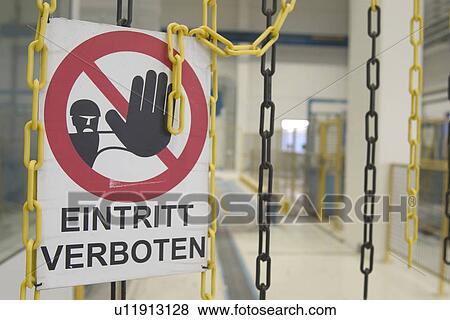 Stock Photo - icon, indoors, hand, signboard, informative. Fotosearch