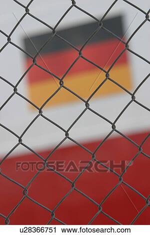 Stock Image - background, fencing, protection, protective, enclose, enclosure. Fotosearch