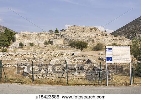 Stock Photograph - Barricade, Indication, Information. Fotosearch