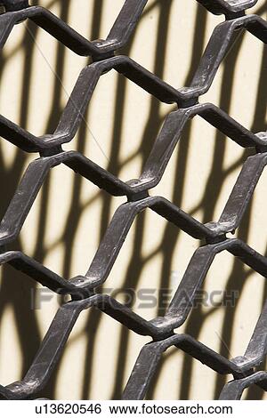 Stock Photograph - Close, Grill, Fence. Fotosearch