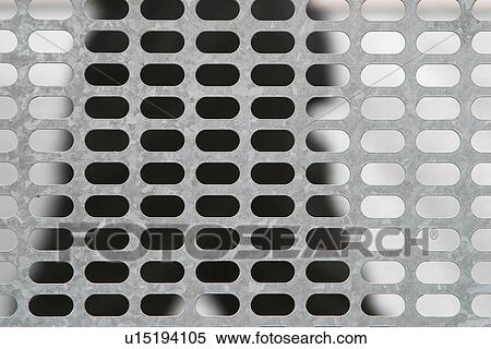Stock Photography - grill, metal, metallic, form, fabricated, design. Fotosearch