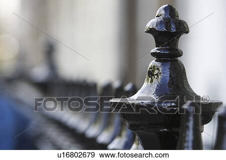 Stock Photo - Railing, Barrier. Fotosearch