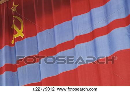 Stock Image - Ethnic, Flag. Fotosearch