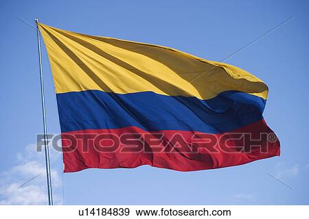 Stock Photo - Outdoors, Flag. Fotosearch
