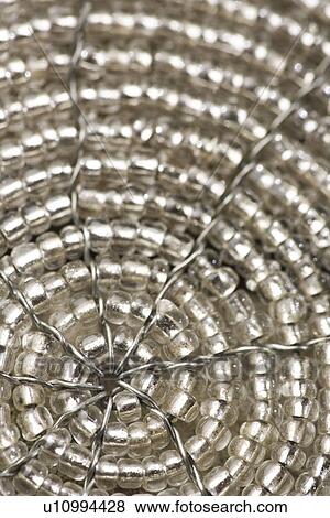 Stock Photo - Bead, Clear, Close-Up, Concentric, Craft. Fotosearch