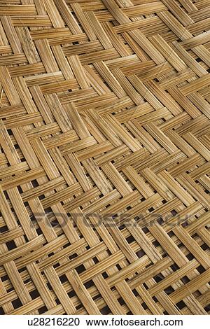 Stock Image - Close-Up, Background, Character, Brown, Basket, Arrangement. Fotosearch