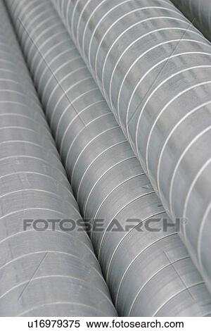 Stock Photography - tube, tubing, cylindrical, metal drum, metal tube, surface. Fotosearch