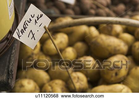 Stock Photo - Potatoes, Market. Fotosearch