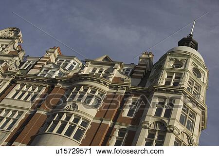 Building Exterior, Building Structure, Close-Up, Cloud, Day View Large Photo Image Stock Image - Building Exterior, Building Structure, Close-Up, Cloud, Day. Fotosearch