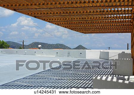 Stock Image - floor, balcony, establishment, construction, building, appearance. Fotosearch