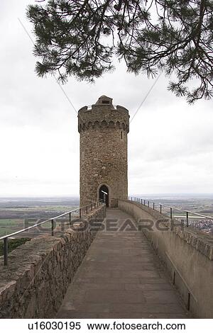 Stock Photography - fortress, barricades, roof, sky, clouds. Fotosearch