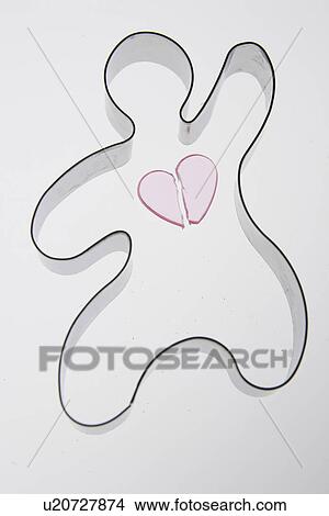 Picture - Broken, Close-Up, Curve, Cut Out, Heart Shape. Fotosearch