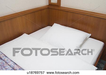 Stock Photo - architecture, bed, appearance. Fotosearch