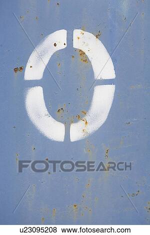 Stock Photo - Blue, Letter, Design, Corroded, Alphabet. Fotosearch