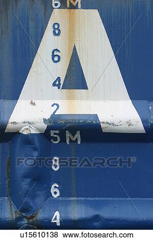 Stock Photo - text, logo, symbolic, print, container. Fotosearch