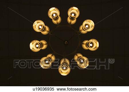 Bulbs, Ceiling Lights, Chandelier, Design, Electric View Large Photo Image Stock Photography - Bulbs, Ceiling Lights, Chandelier, Design, Electric. Fotosearch