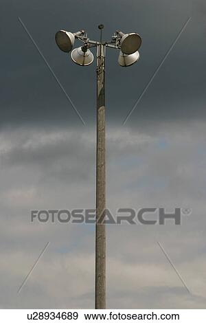 lights, iron, steel, flood lights, electric pole, arranged View Large Photo Image Stock Photo - lights, iron, steel, flood lights, electric pole, arranged. Fotosearch