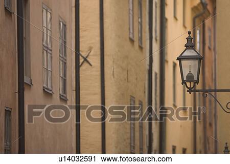 Stock Image - streetlamp, illuminate, lamp, lighting, decorating, light. Fotosearch