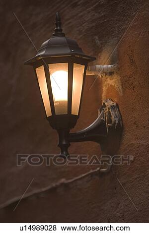 Stock Photo - streetlamp, illuminate, lamp, lighting, decorating, light. Fotosearch