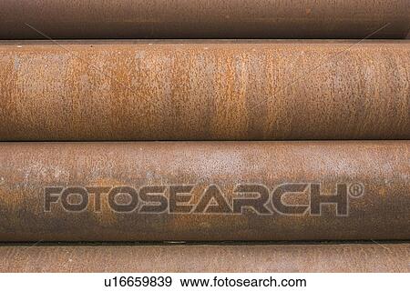 Stock Photo - Brown, Close-Up, Cylindrical, Day, Full Frame. Fotosearch