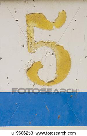 Stock Image - Close-Up, Displayed, Indicating, Information. Fotosearch