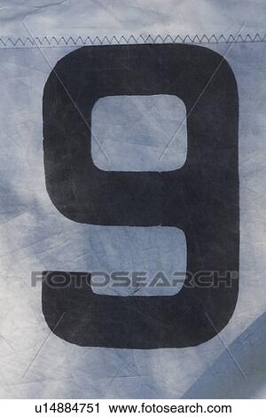 Stock Image - Shape, Digit, Pattern, Painted, Numerical, Appearance. Fotosearch