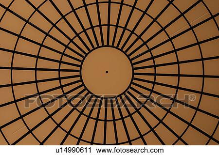 Stock Image - roof, top, tiles, glass, texture, design. Fotosearch