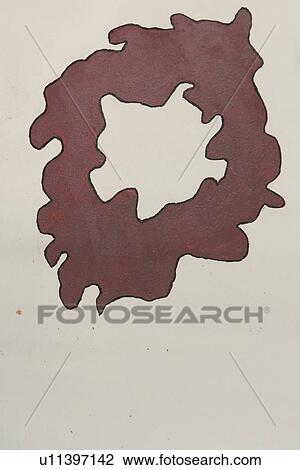 Stock Image - Brown, Close-Up, Capital Letter, Canvas, Alphabet. Fotosearch